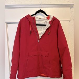 ORVIS waterproof pull over medium weight jacket